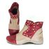 Bota Feminina Ortopédica em Couro Legítimo - Vermelho (AL 004)