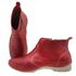 Bota Feminina Ortopédica Couro Legítimo e Palmilha Gel - Vermelho (AL 005)