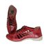 Tênis AL 009 Vermelho 100% em couro com palmilha em GEL