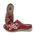 Mule Ortopédico Feminino em Couro Legitimo com Palmilha Gel - Vermelho (AL 023)