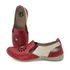 Sapatilha AL 025 Vermelho - Off White couro com palmilha GEL
