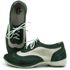 Tênis Feminino de Couro Legítimo com Palmilha em Gel - Verde - Sola Off (AL033)