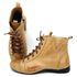 Bota Ortopédica de Couro Legítimo Caramelo - Palmilha Gel (AL 034)