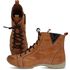 Bota Feminina Ortopédica de Couro Legítimo e Palmilha Gel - Laranja (AL 034)