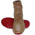 Bota Ortopédica Feminina Couro Legítimo e Palmilha Gel - Caramelo (AL 036)