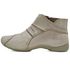 Bota Feminina Ortopédica de Couro Legítimo e Palmilha Gel - Off White (AL 037)