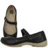 Sapatilha Alívio 049 Preto 100% em couro palmilha GEL - AL049