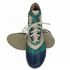 Bota Ortopédica Feminina Couro Legítimo e Palmilha Gel - Off - Azul - Oceano (AL 062)