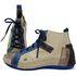 Bota Ortopédica Feminina Couro Legítimo e Palmilha Gel - Off/Fendi (BE 027)
