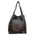 Bolsa BG 001 MANDALA PRETO 100% em couro