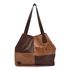 Bolsa BG 010 Laranja-Castanho 100% em couro