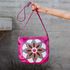 Bolsa BM 008 INDIANA Violeta 100% em couro