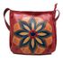 Bolsa BM 008 INDIANA Vermelha 100% em couro