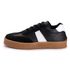 Tenis Casual Feminino Nobock Multi Recortes Preto Branco