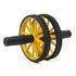 Roda Treinar Abdominal Amarela - Ref: RODA