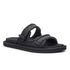 Sandália Birken Feminina Detalhes Corda Garoa Preto