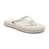 Chinelo Rasteira Feminino Trançado Serena Off White