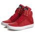 Tênis Sneaker Couro Legitimo Vermelho - REF: 20100