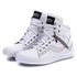 Tênis Sneaker Couro Legitimo Branco - REF: 20500