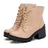Bota Coturno Feminino Couro Legitimo Rose - REF: 6738
