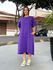 Vestido Roxo - Amanda