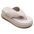 PAPETE TAMANCO FEMININO PLATAFORMA ASA DELTA OFF WHITE 180