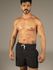 Short Linho Masculino Preto Dulk