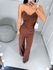 Conjunto alfaiataria Sophia marrom