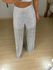 Calça paetê branca 