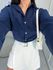 Camisa martina azul marinho