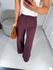 Calça alfaiataria Liza bordô