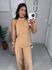 Conjunto alfaiataria Catarina bege