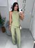 Conjunto alfaiataria Catarina verde