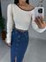 Tricot ombro off white