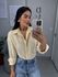 Camisa Loren amarelo claro