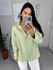 Camisa tricoline verde clara