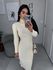 Vestido Tricot off white