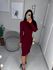 Vestido Tricot cereja