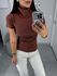 Blusa Tricot marrom