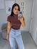 Blusa Tricot marrom