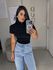 Blusa Tricot preta