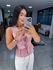 Blusa laço rose