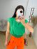 Blusa mariê verde