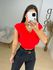 Blusa mariê vermelho