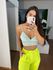 Top renda verde