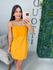 Vestido alfaiataria laranja