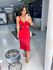 Vestido Mércia vermelho