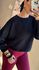 BLUSA MORCEGO DEDINHO PRETO