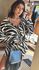 CONJUNTO ZEBRA PRETO E BRANCO