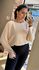 BLUSA MORCEGO DEDINHO AREIA
